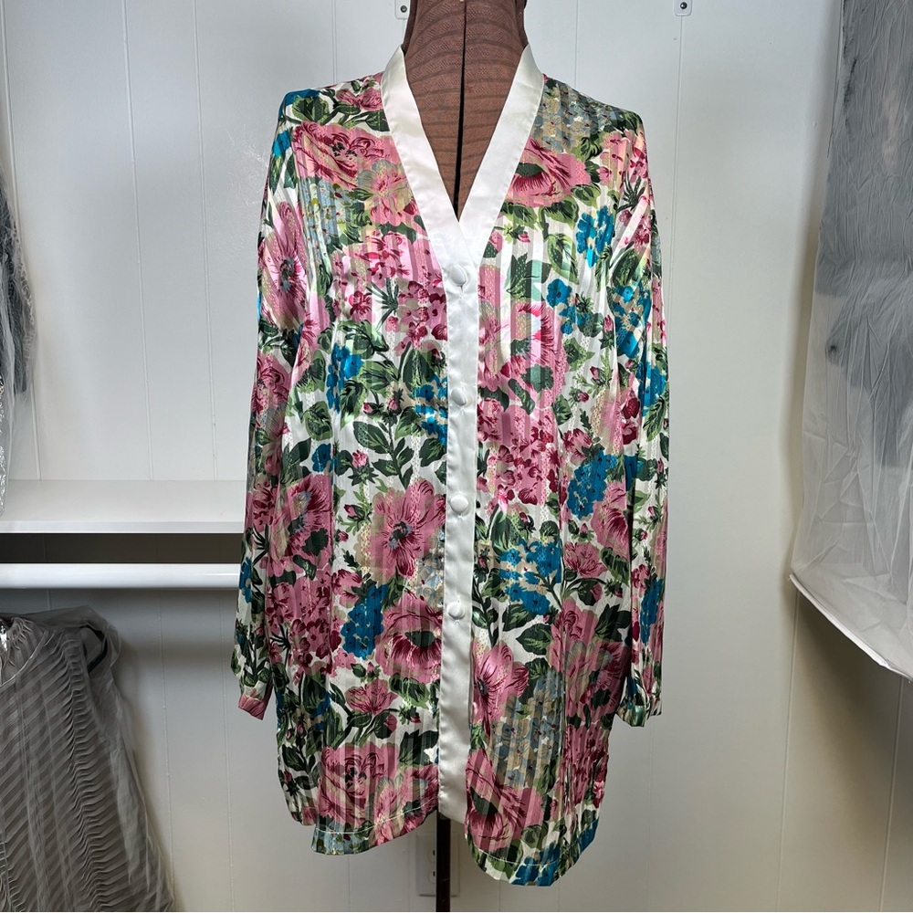Vintage '90s Victoria’s Secret (Gold Label) Night Shirt Sleep Shirt Size Large